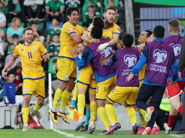 Kazakhstan vs. Northern Ireland Euro 2024 Qualifier