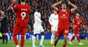 Liverpool vs West Ham United EFL Cup Quarter-Final