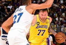 Lakers even the series with Timberwolves in a gritty Game 2 showdown, fueled by Luka Dončić's near triple-double.